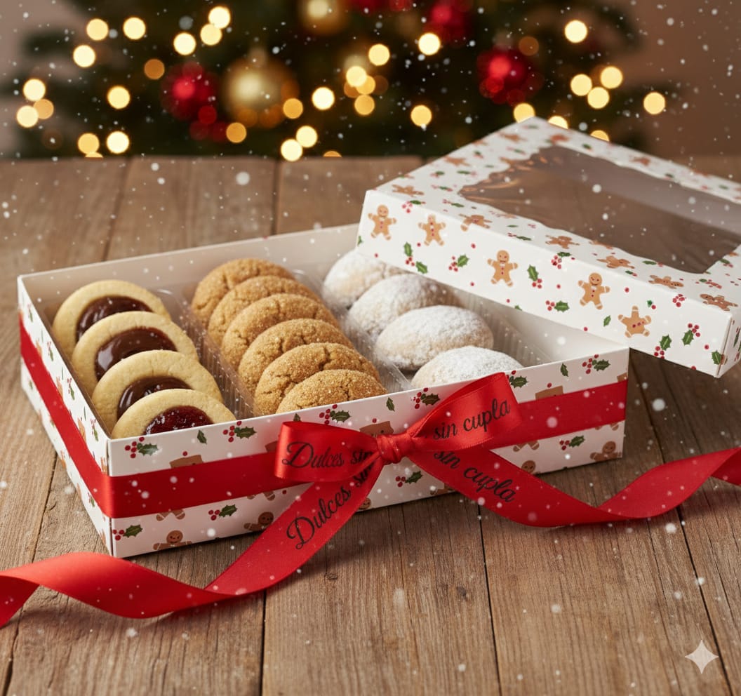 Caja de galletas grande